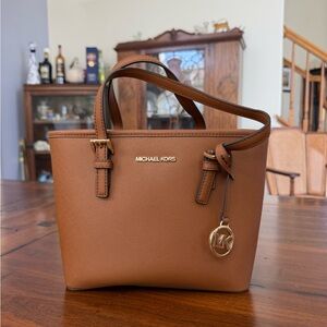 Michael Kors Tan Leather Tote